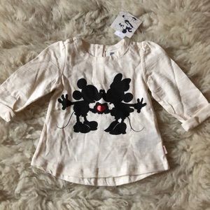 Mickey & Minnie long sleeve shirt